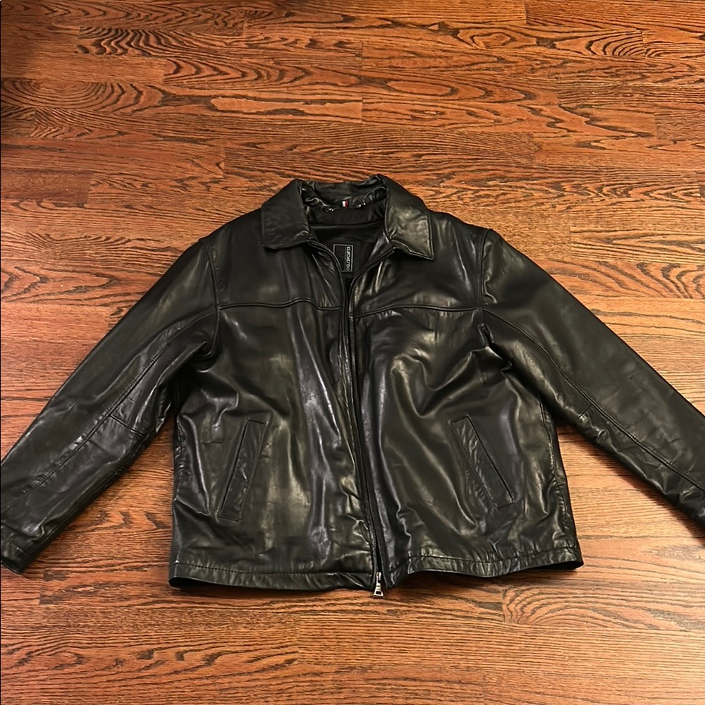 Knoles and Carter Men’s 3XL Lamb Skin Italian Leather Jacket
